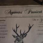 Agancsos Borozó Villány - Étlap/itallap