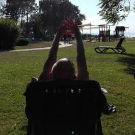 Hotel Azúr Siófok - Medence/kert