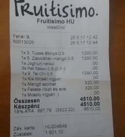 Fruitisimo - WestEnd City Center