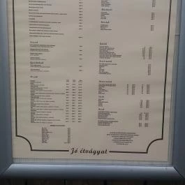 Lókötő Étterem és Pizzázó, Mártély - Étlap/itallap