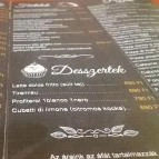 Toscana Étterem - Lurdy Ház Budapest - Étlap/itallap