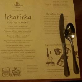 Vakvarjú Vendéglő - Buda, Budapest - Étlap/itallap