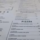 Ciao-ciao Cukrászda Harkány - Étlap/itallap