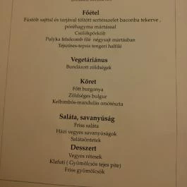 Erzsébet Park Hotel, Parádfürdő - Vendéglátás