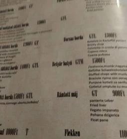 Ezüstfenyő Étterem