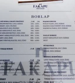 Fakapu Pince és Panzió