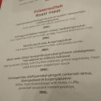 Piros Talicska Csárda Pécs - Étlap/itallap