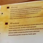 Suvadás Liget Étterem Arló - Étlap/itallap