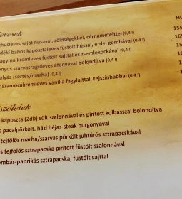 Suvadás Liget Étterem