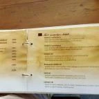 Suvadás Liget Étterem Arló - Étlap/itallap