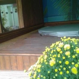 Amfora Apartmanok Gyula - Medence/kert