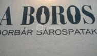 A Boros Borbár Sárospatak - Egyéb