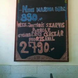 Corner Kávézó & Koktélbár, Sátoraljaújhely - Étlap/itallap