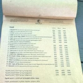 Corner Kávézó & Koktélbár, Sátoraljaújhely - Étlap/itallap