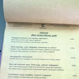 Corner Kávézó & Koktélbár, Sátoraljaújhely - Étlap/itallap