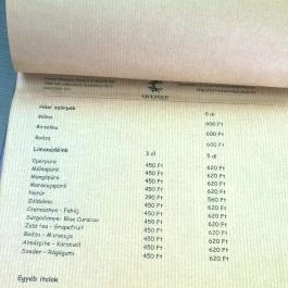 Corner Kávézó & Koktélbár, Sátoraljaújhely - Étlap/itallap