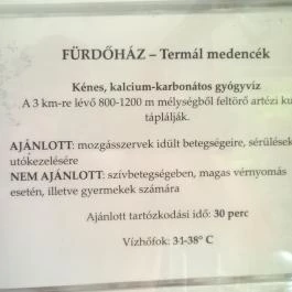 Egri Termálfürdő, Eger - 