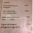 Fehérszarvas Vadásztanya Étterem Eger - Étlap/itallap