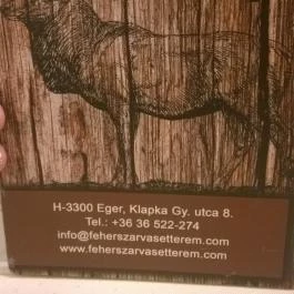 Fehérszarvas Vadásztanya Étterem, Eger - Belső