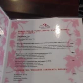 Furmint Drinkbár, Egerszalók - Étlap/itallap