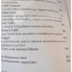 Furmint Drinkbár Egerszalók - Étlap/itallap