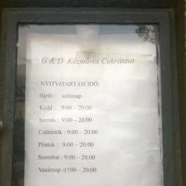 G&D Kézműves Cukrászat (Eger & Park Hotel), Eger - Egyéb