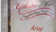 Gelato Mio Fagylaltozó Sárospatak - Étlap/itallap