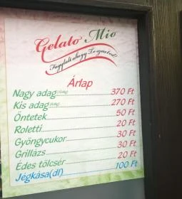 Gelato Mio Fagylaltozó