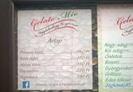 Gelato Mio Fagylaltozó Sátoraljaújhely