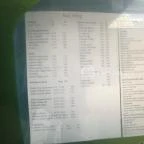 Halászcsárda Sátoraljaújhely - Étlap/itallap