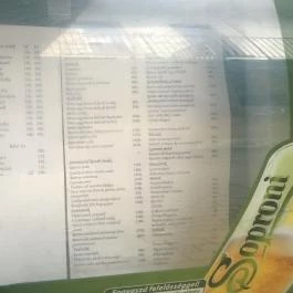 Halászcsárda Sátoraljaújhely - Étlap/itallap