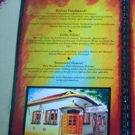 Kemencés Csárda Hajdúszoboszló - Étlap/itallap