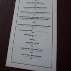 Melba Panoráma Étterem Budapest - Étlap/itallap