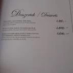 Melba Panoráma Étterem Budapest - Étlap/itallap