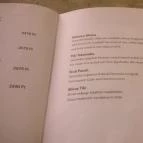 Menta Bár Egerszalók - Étlap/itallap