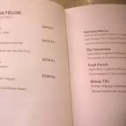 Menta Bár Egerszalók - Étlap/itallap