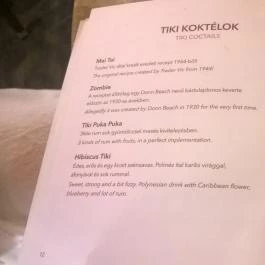 Menta Bár Egerszalók - Étlap/itallap