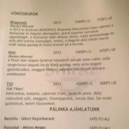 Shiraz Étterem & Dubai Kert Egerszalók - Étlap/itallap