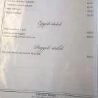 Millennium Étterem Tokaj - Étlap/itallap