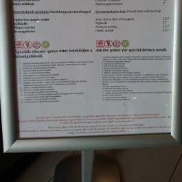 Pinot Noir Étterem, Egerszalók - Étlap/itallap