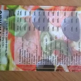 Pizza Amigo, Sátoraljaújhely - Étlap/itallap