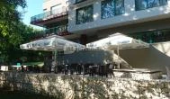 Portobello Wellness & Yacht Hotel Esztergom Esztergom - Medence/kert Portobello Wellness & Yacht Hotel Esztergom Esztergom - Medence/kert