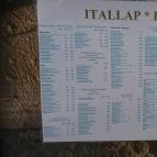 Prímás Pince Étterem Esztergom - Étlap/itallap