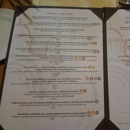 Prímás Pince Étterem, Esztergom - Étlap/itallap