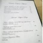 Rézpatkó Vendéglő Budapest - Étlap/itallap