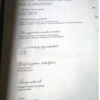 Rézpatkó Vendéglő Budapest - Étlap/itallap