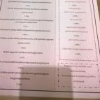 Ristorante Collegno Sárospatak - Étlap/itallap