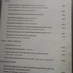 Rózsa Étterem Mezőkövesd - Étlap/itallap