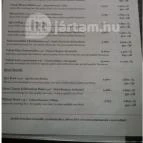 Rózsa Étterem Mezőkövesd - Étlap/itallap