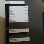 Saliris Önkiszolgáló Étterem Egerszalók - Étlap/itallap